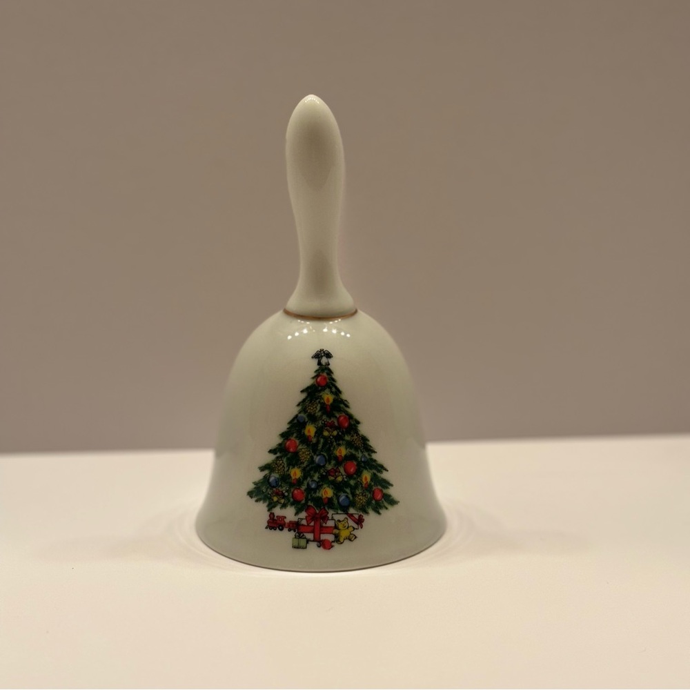 Christmas Tree Ceramic Bell